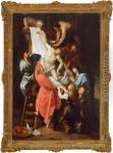 La Discesa Dalla Croce Oil Painting by (studio of) Rubens, Peter Paul