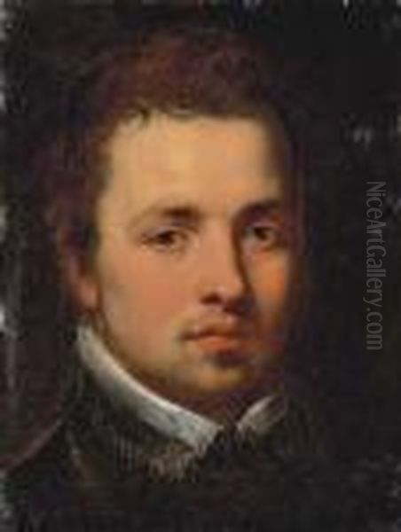 Portrait Of A Gentleman Oil Painting by (studio of) Rubens, Peter Paul