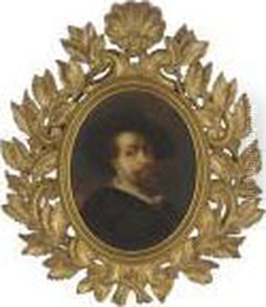 Self-portrait Oil Painting by (studio of) Rubens, Peter Paul