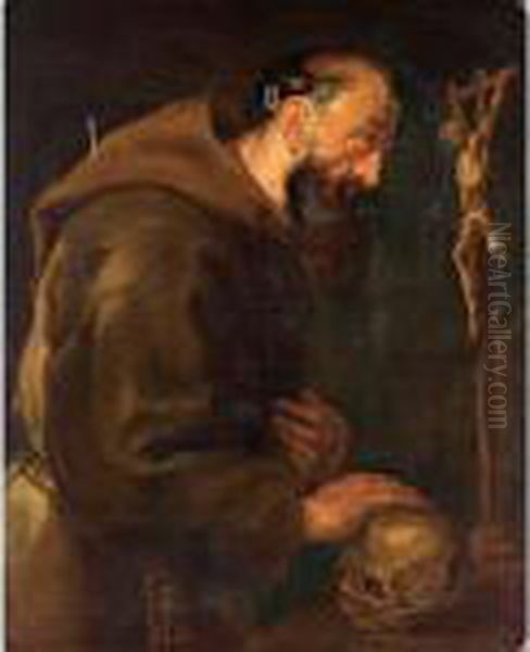St. Jerome Oil Painting by (studio of) Rubens, Peter Paul