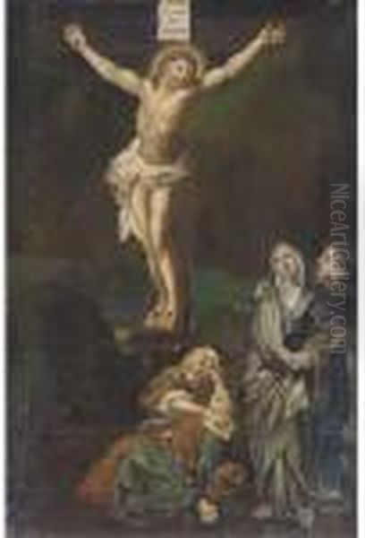 The Crucifixion Oil Painting by (studio of) Rubens, Peter Paul
