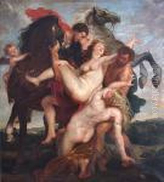 Kopia, Zapewne Niemcy,xix W Oil Painting by (studio of) Rubens, Peter Paul