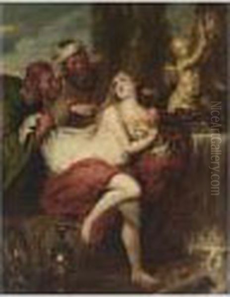 Susanna And The Elders Oil Painting by (studio of) Rubens, Peter Paul
