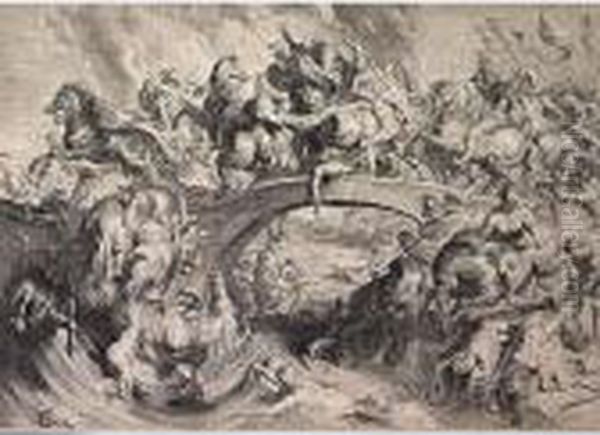 19th Century Oil Painting by (studio of) Rubens, Peter Paul