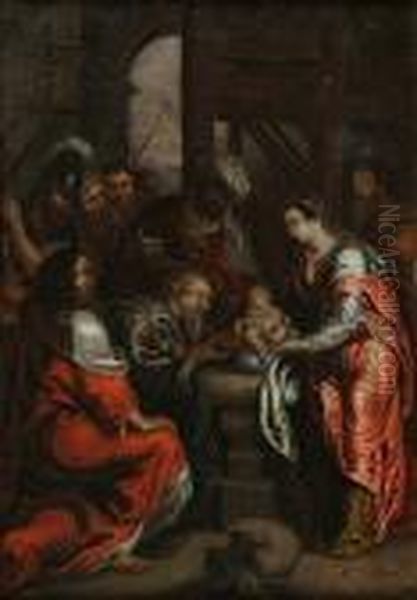 The Adoration Of The Magi Oil Painting by (studio of) Rubens, Peter Paul