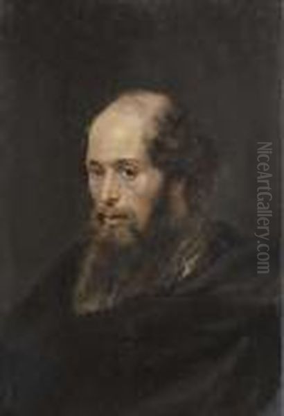 Portrait Of A Bearded Gentleman Oil Painting by (studio of) Rubens, Peter Paul