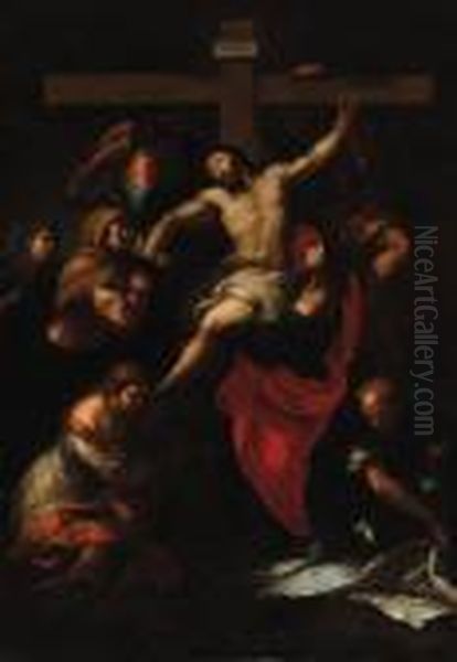 The Descent From The Cross Oil Painting by (studio of) Rubens, Peter Paul