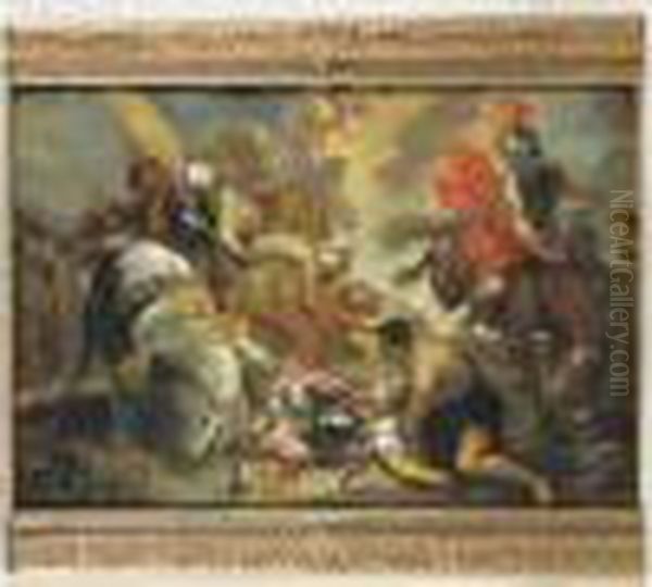 <la Conversion De Saint Paul>. Oil Painting by (studio of) Rubens, Peter Paul