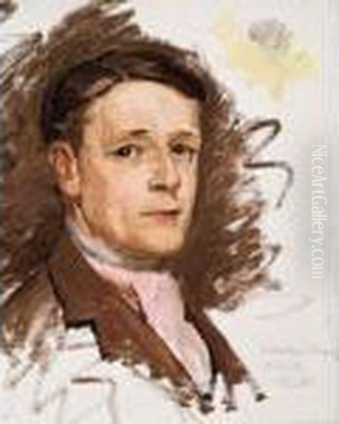 Haddon Chambers - Sketch Oil Painting by Bonny Rupert