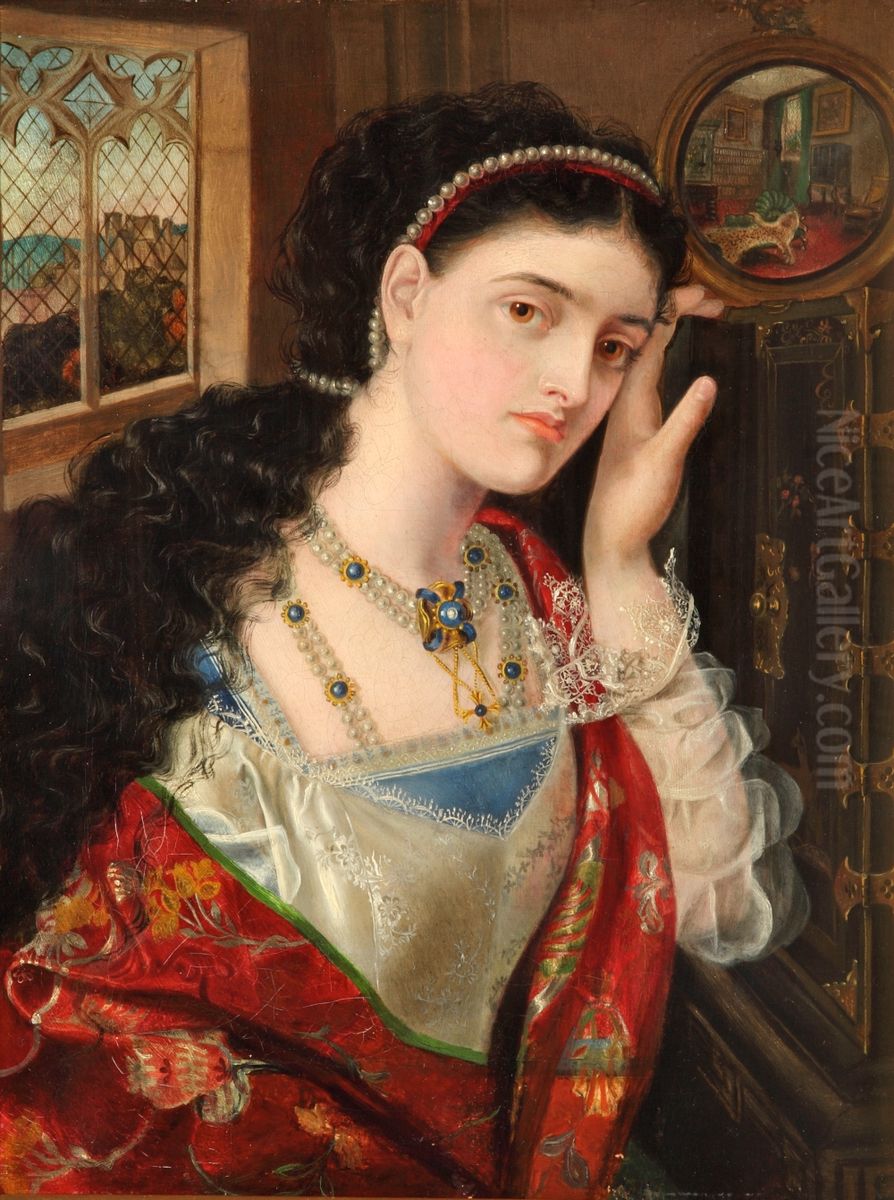 Viola Oil Painting by Emma Sandys