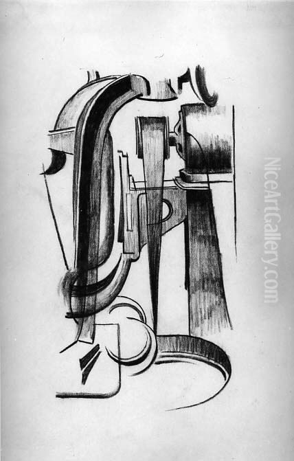 Untitled Oil Painting by Morton Livingston Schamberg