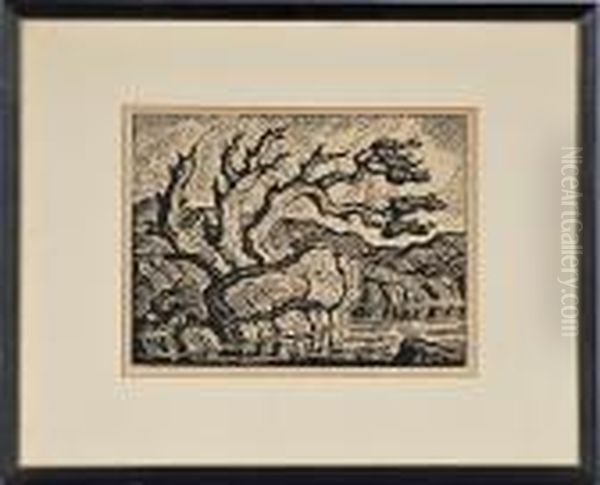 Untitled Oil Painting by Sven Birger Sandzen