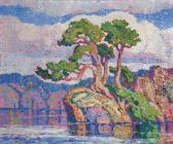 ''timberline Lake, Colorado'' Oil Painting by Sven Birger Sandzen