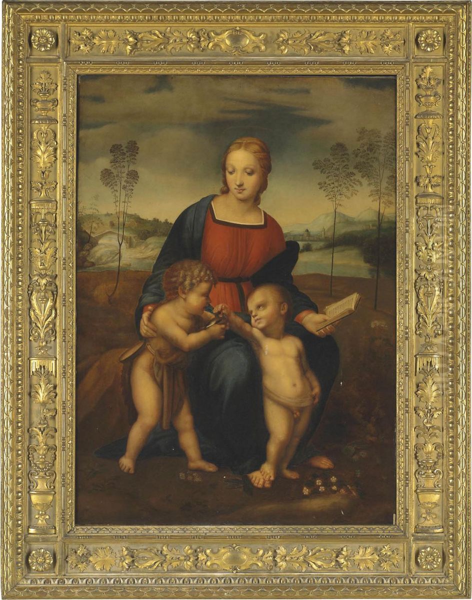 The Madonna Of The Goldfinch Oil Painting by Raphael