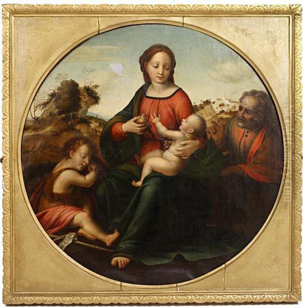 Madonna And Child Oil Painting by Raphael
