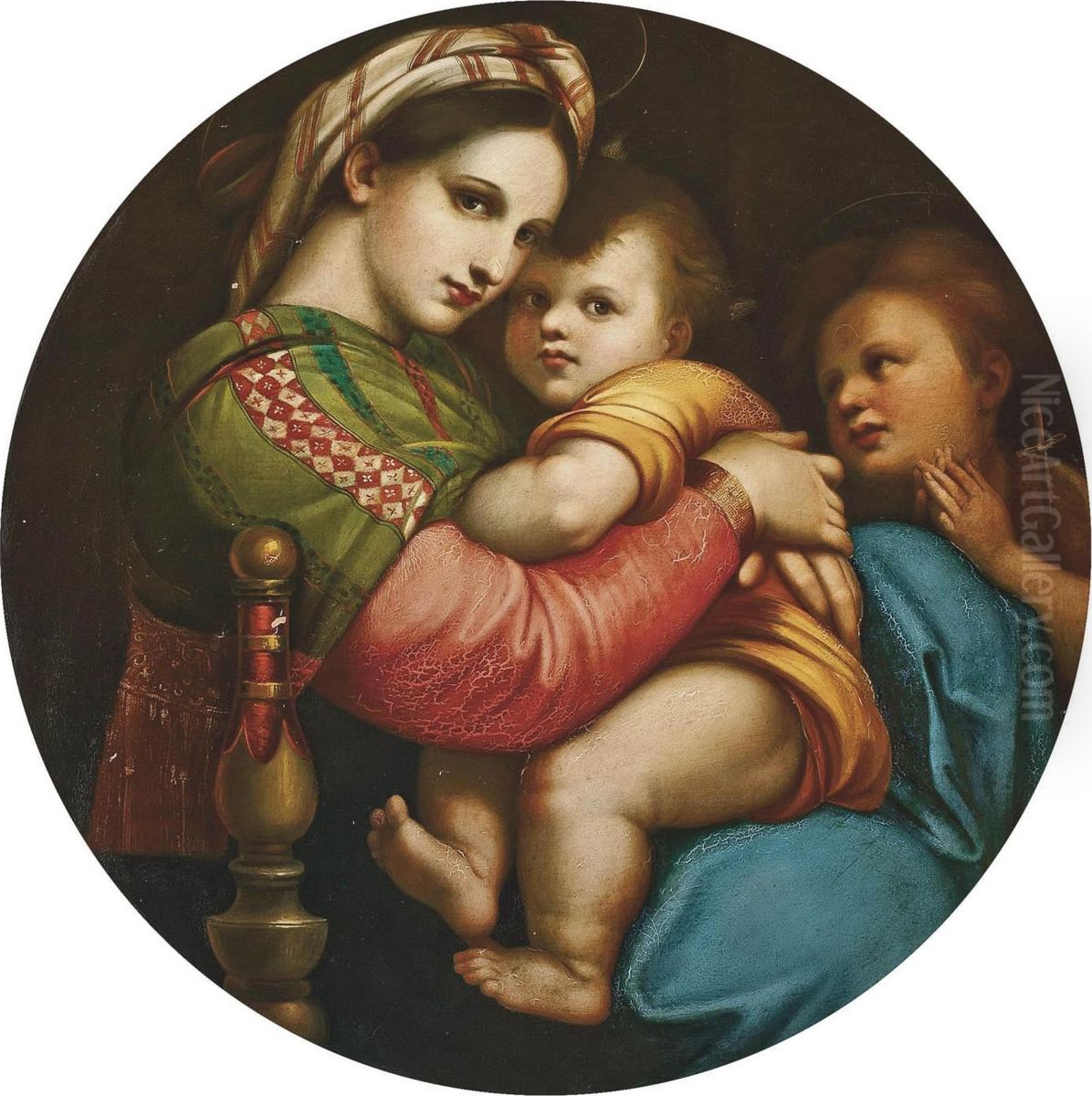 The Madonna Della Sedia Oil Painting by Raphael