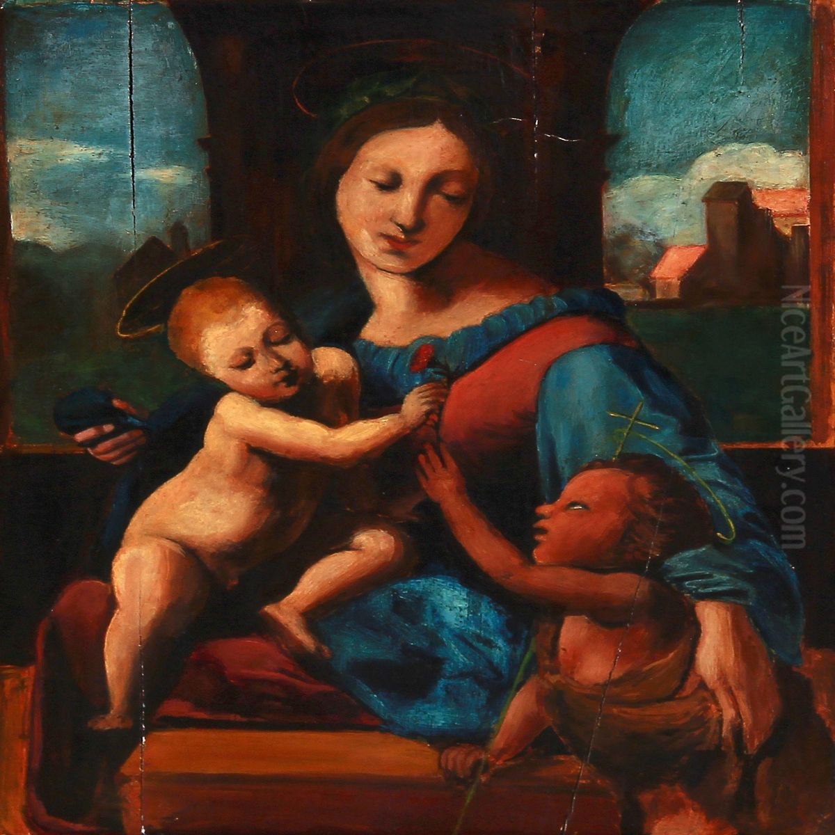 The Garragh Madonna Oil Painting by Raphael