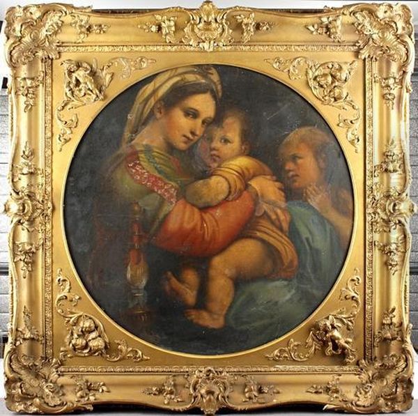 Madonna Della Sedia Oil Painting by Raphael