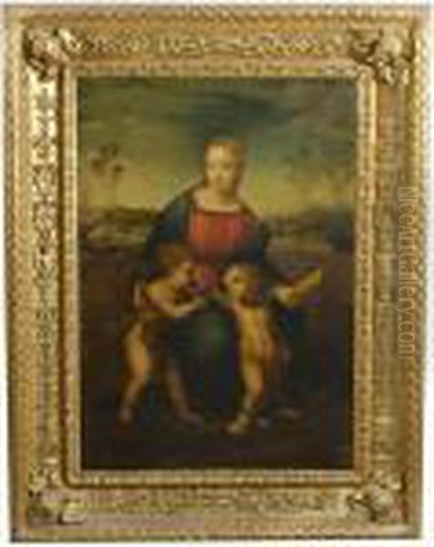 Madonna Del Cardellino Oil Painting by Raphael