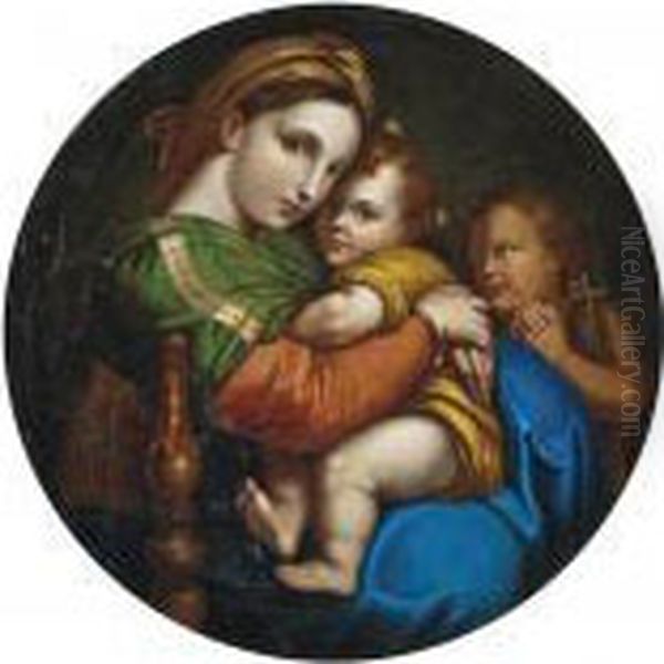 The Madonna Della Sedia Oil Painting by Raphael