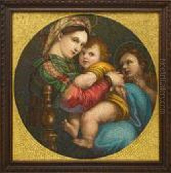The Madonna Della Sedia Oil Painting by Raphael