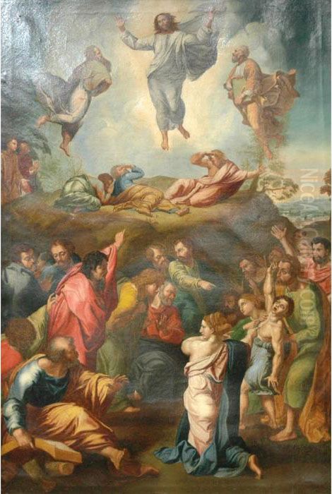 The Transfiguration Oil Painting by Raphael