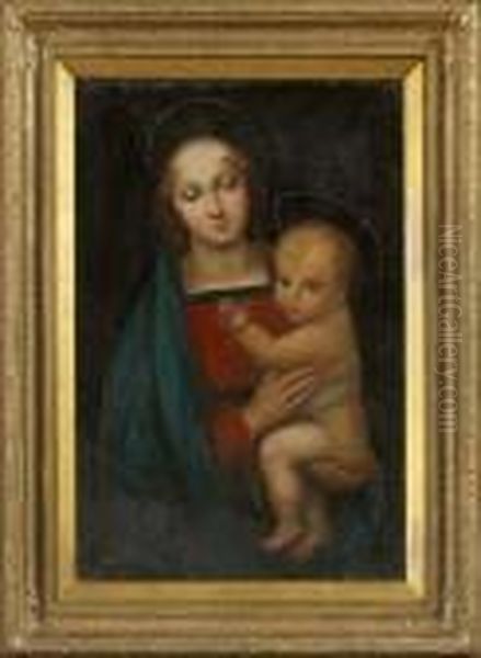 Madonna Del Granduca Oil Painting by Raphael
