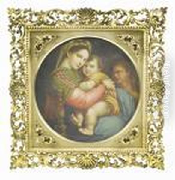 Madonna Della Sedia Oil Painting by Raphael