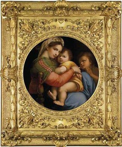 Madonna Della Sedia Oil Painting by Raphael