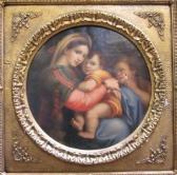 'madonna Della Sedia' Oil Painting by Raphael
