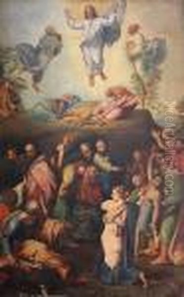 The Transfiguration Oil Painting by Raphael