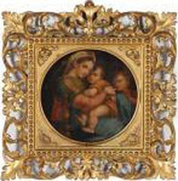 Madonna Della Sedia Oil Painting by Raphael