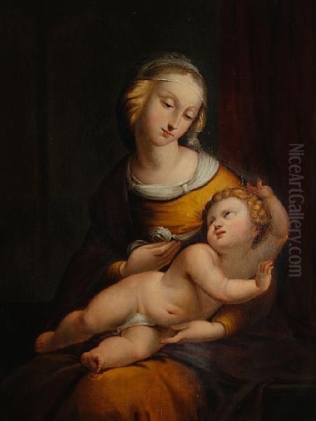 The Madonna And Child Oil Painting by Raphael