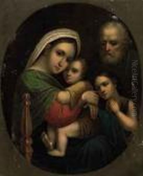 The Madonna Della Sedia Oil Painting by Raphael