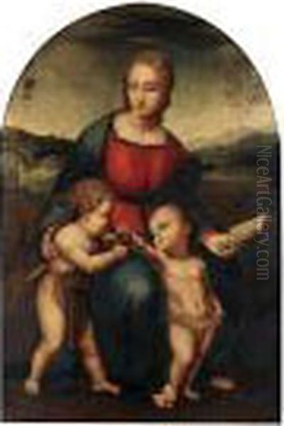 The Madonna Of The Goldfinch Oil Painting by Raphael