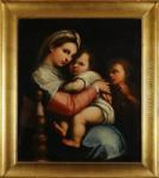 Madonnadella Sedia Oil Painting by Raphael