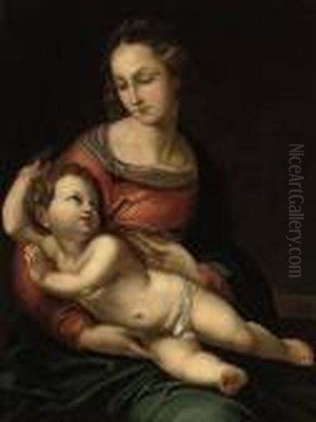 The Bridgewater Madonna Oil Painting by Raphael