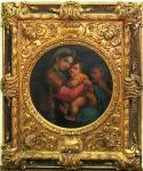 Madonna Della Sedia Oil Painting by Raphael