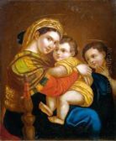 Madonna Della Sedia Oil Painting by Raphael