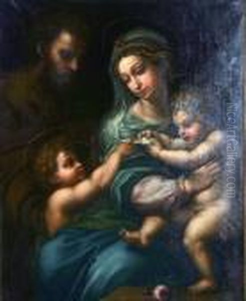 Kopia Efter Oil Painting by Raphael