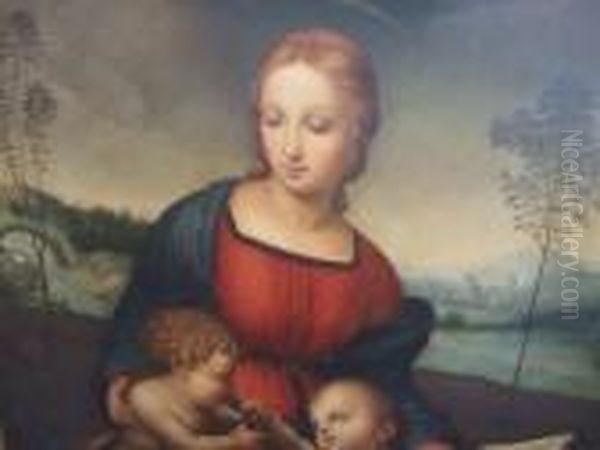 Madonna Del Cardellino Oil Painting by Raphael