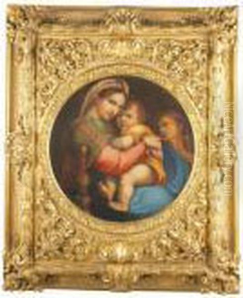 Madonna Della Sedia Oil Painting by Raphael