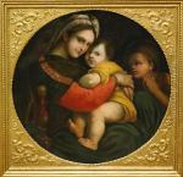 Madonna Della Sedia Oil Painting by Raphael
