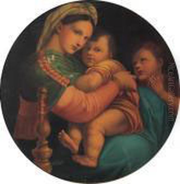 Madonna Della Seggiola Oil Painting by Raphael