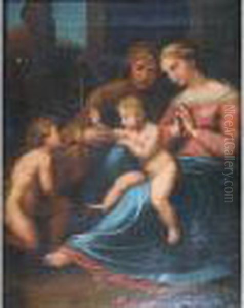 The Virgin Of The Divine Love Oil Painting by Raphael