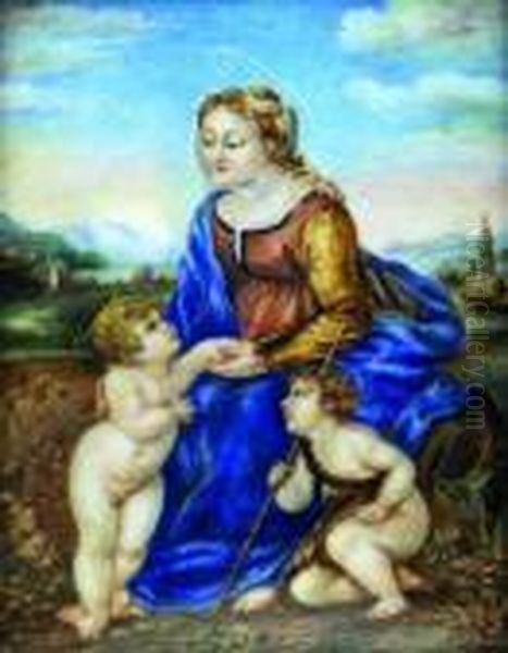 Jardiniere Oil Painting by Raphael