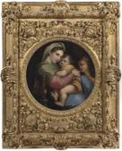 The Madonna Della Seggiola Oil Painting by Raphael