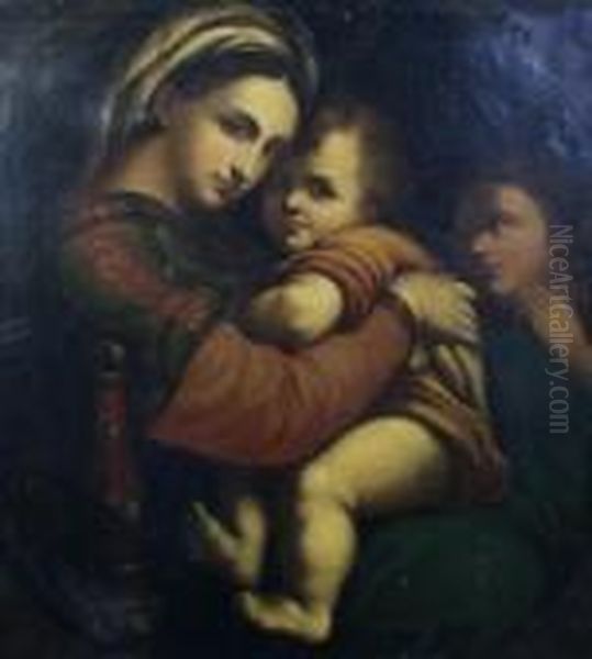 Madonna Della Sedia Oil Painting by Raphael