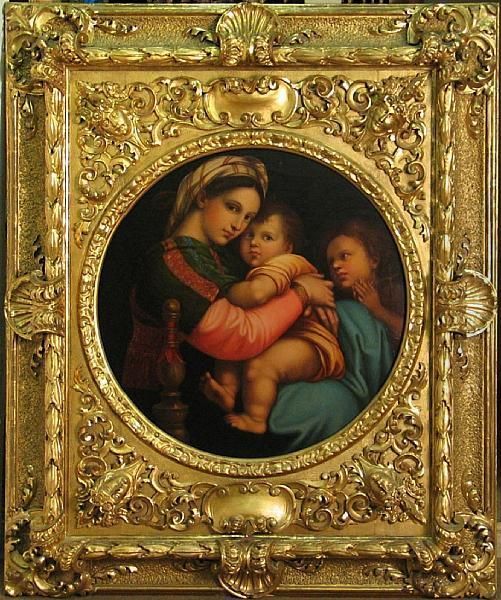 Madonna Della Seggiola Oil Painting by Raphael