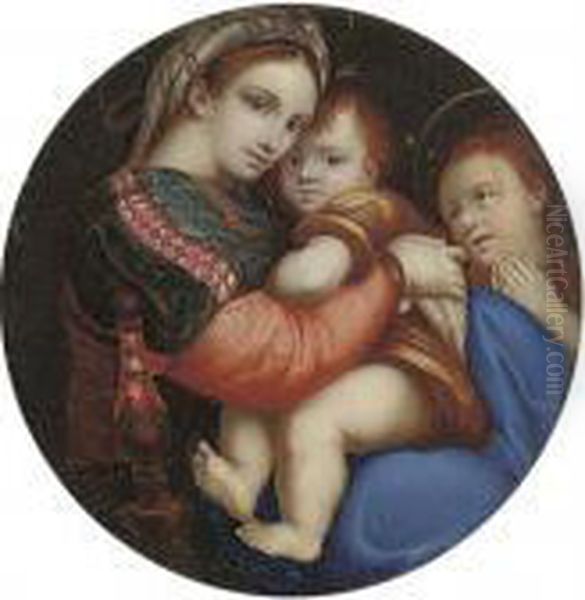 The Madonna Della Sedia Oil Painting by Raphael